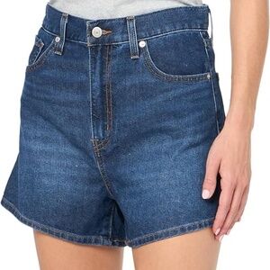 Levi's High Waisted Mom Jean Shorts